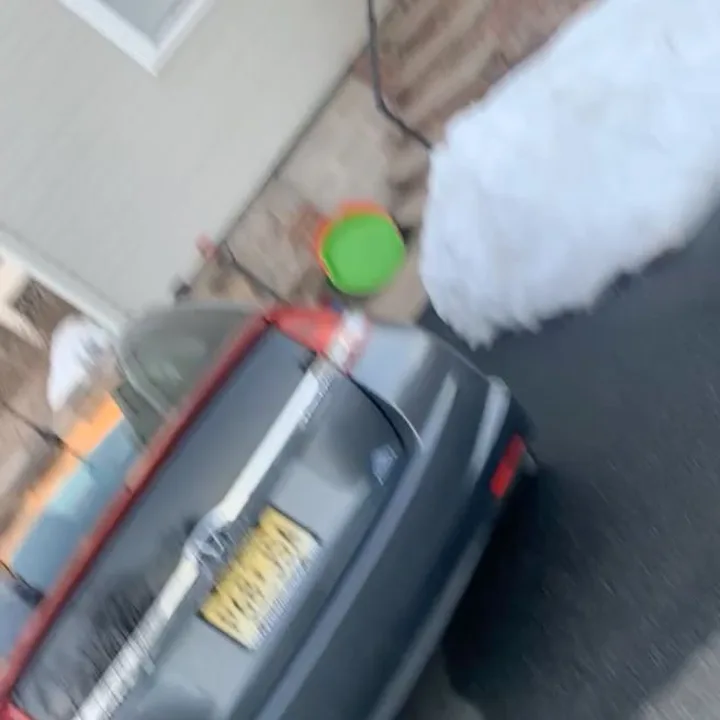 car parked in residential area (2022-02-25)