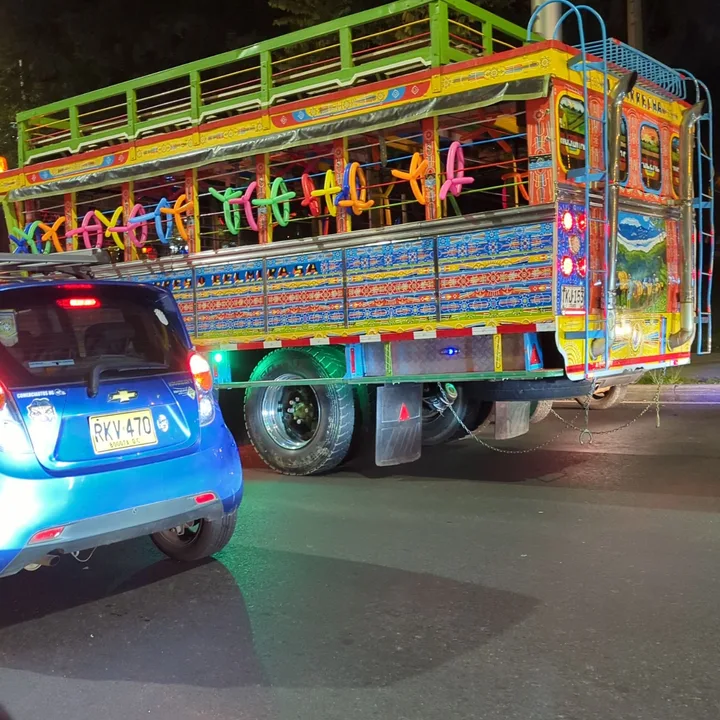 colorful truck at night (2022-12-17)