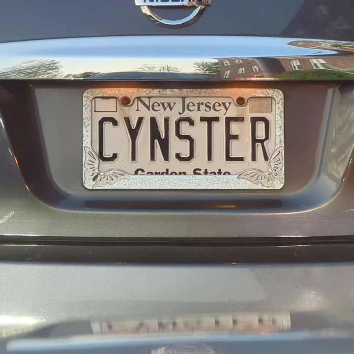 nissan with vanity plate (2023-04-23)