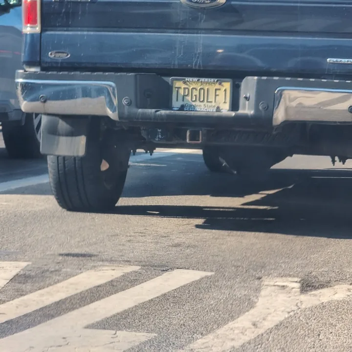 ford truck with vanity plate (2026-02-04)