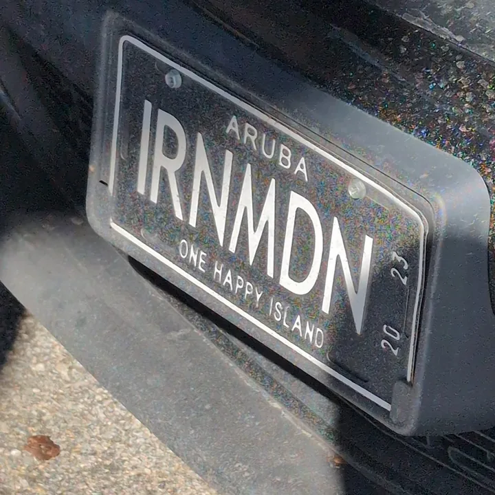 license plate from aruba (2026-02-13)